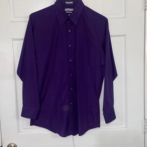 Van Heusen Men's Classic-Fit Poplin Dress Shirt